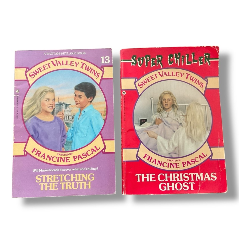 Sweet Valley High Books Twins Teen 80s Vintage Francine Pascal